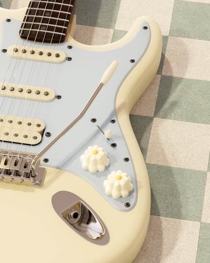 The Daisy Guitar Knob