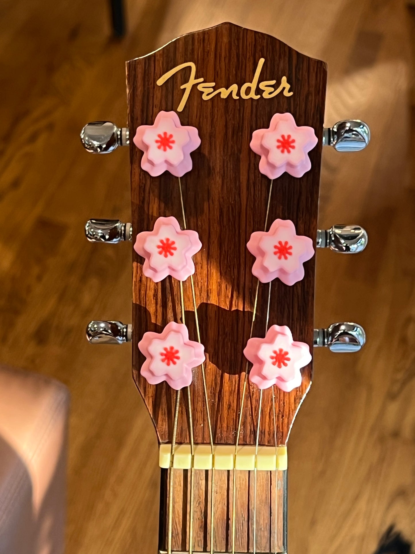 Cherry Blossom Tuner Caps