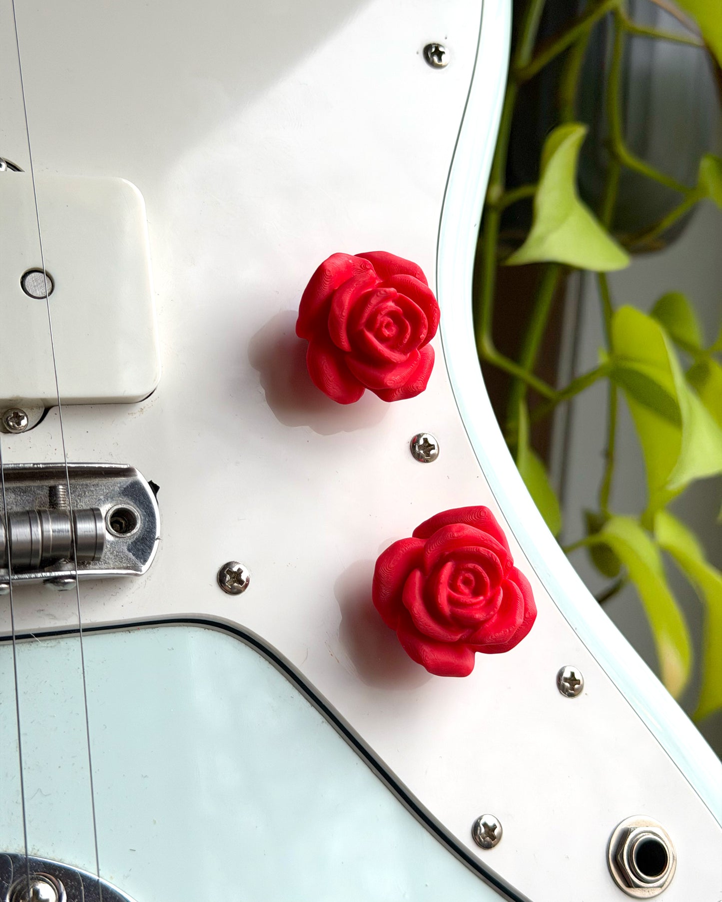 Rose Guitar Knob