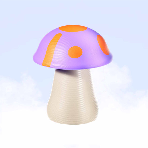Mushroom (Purple + Orange)
