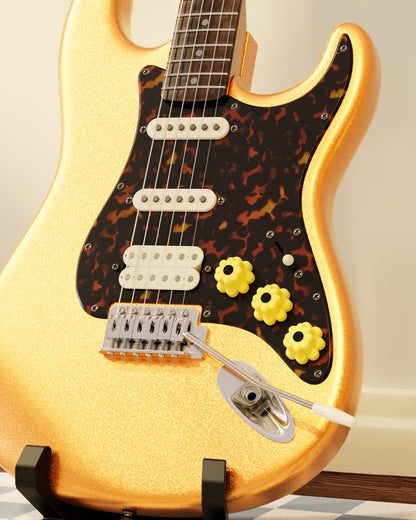 Sunflower Guitar Knob